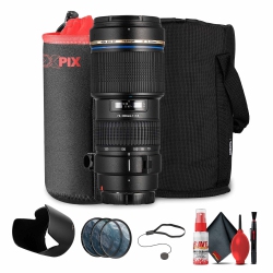 TAMRON 70-200MM F/2.8 Di Ld (If) Macro Af Telephoto Lens + Lens Bag + Filter Kit + More