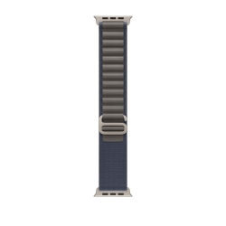 APPLE Watch Band - Alpine Loop (49Mm) - With Rugged Titanium Finish - Large In Blue