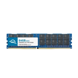 OWC 64GB Replacement for Dell Snpp2Myxc/64Vxr - Ddr4 3200 PC4-25600 Cl22 2Rx4 288-Pin 1.2V Ecc Registered Rdimm Memory Ram Module Upgrade