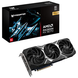 Acer Predator Radeon RX 9070 OC16GB GDDR6 Video Card