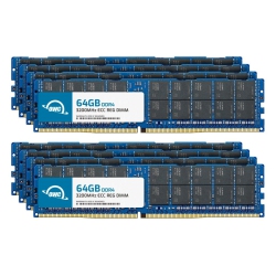OWC 512GB (8X64GB) Ddr4 3200 PC4-25600 Cl22 2Rx4 288-Pin 1.2V Ecc Registered Rdimm Memory Ram Compat \w HP Proliant Dl345 Dl360Dl365 Dl380 (All