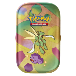 POKMON Pokémon Tcg: Scarlet & Violet—151 Mini Tin – Scyther (2 Booster Packs, 1 Coin & 1 Art Card)