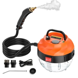 GREEN SCENIC 1500W Handheld Steam Cleaner, High Pressure Steam Cleaner, 6 Speed ​​adjustment, 1000Ml Water Tank, Suitable for Home, Kitchen And