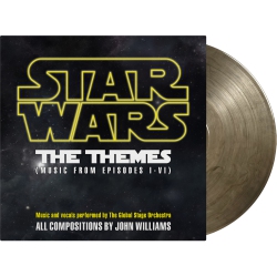 VINYL PASSION Global Stage Orchestra - Star Wars: The Themes - Crystal Clear & Vinyl [Vinyl Lp] In Black