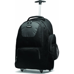 SAMSONITE Wheeled Backpack With Organizational Pockets, Black/charcoal