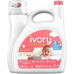 IVORY , Snow Liquid Laundry Detergent 113 Wash Loads In White