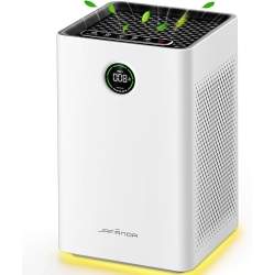 JAFNDA Jafanda Air Purifiers for Home Large Room, 1190 Sqft Coverage, 3-Stage Filtration System, True Hepa Filter Air Cleaner \w Activated