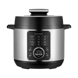 CUCKOO Cmc-Zsn601F 6-Quart 8-In-1 Pressure Cooker \w Stainless Steel Nonstick Inner Pot, 12 Menu Options, 7 Accessories, Fuzzy Logic Tech, Auto