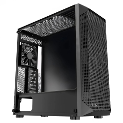 VEVOR PC Gaming Case, Mid-Tower, Computer Case \w High-Airflow Tempered Glass Panel, Dust Filter, 4 X 120 MM Fans, for Gpu Up to 270 MM In Length