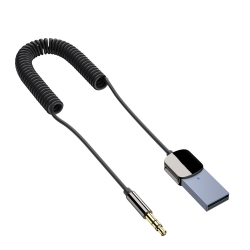 THE WAY Aux Car Bluetooth Receiver 5.0 Bluetooth Converter Adapter 3.5MM Audio Conversion Transmitter Audio Receiver