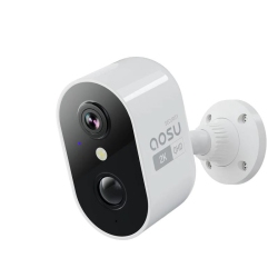 AOSU C6L 3Mp Wireless Outdoor Battery Camera - In White