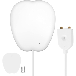 CHSSHA00 Water Leak Alarm, Dripping Alarm, Smartphone App Push Wifi Flood Detector for Tuya Home Security Bathroom Basement Kitchen Garage