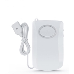 CHSSHA00 Kitchen And Bathroom Water Leak Detector - Battery Powered Audio Alarm Sensor - Indoor Home Sink Detection Device