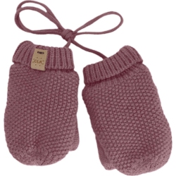 CALIKIDS Cashmere-Feel Knit Winter Mittens - Nostalgic Rose (Xs, 0-9 Months) In Multicolor