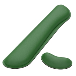 HLD Keyboard Wrist Rest, Memory Foam Wrist Cushion for Desk Mats Support, Cute Typing Pain Relief Keyboard Mouse Pad Rests Set \w Non-Slip Base For