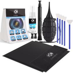 HLD 14-In-1 Camera Lens Cleaning Kit-Includes Advanced Large Silicone Air Blower, 2In1 Lens Cleaning Pen, Dry Swabs, Cleaning Paper, 30 Ml Optical Lens
