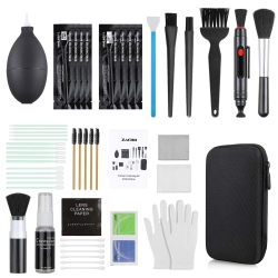 HLD 18-In-1 Professional Camera Cleaning Kit, Dslr Camera Cleaning Accessories (With Storage Box), Rocket Air Blower/lens Cleaning Pen/cleaning