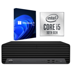 HP Elitedesk 800 G6 Sff / I5-10500 3.1Ghz / 16GB Ram / 256GB Nvme SSD / Windows 11 Pro / Wifi - Business Desktop PC Computer - Refurbished