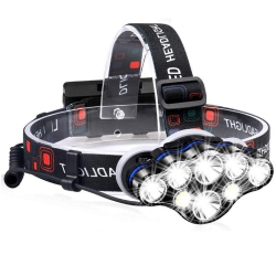THE WAY Popular USB Rechargeable Led High Intensity T6 Headlamp, Multipurpose Outdoor Camping And Night Fishing Waterproof Cob Headlamp - Set