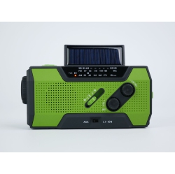 THE WAY Outdoor Emergency Portable Radio, Multi-Function Solar Hand-Crank Radio, Emergency Flashlight, Perfect Addition to Survival Gear - - Us