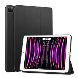 TASNIM Case for Ipad Pro 13-Inch M4 (2024), Slim Stand Hard Back Shell Smart Cover With Auto Wake/sleep (Black)