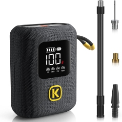 FANTTIK X8 Ace Mini Electric Bike Pump 150Psi Fast Portable Cycling Tire Inflator, Cordless Rechargeable Electric Bicycle Air Pump, Auto Stop