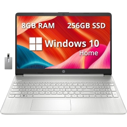 HP - 15.6" HD Laptop, Amd Athlon 3050U Processor, 256GB SSD, 8GB Ddr4 Ram, Amd Radeon Graphics, HD Webcam, HDMI, Win 10, 32GB USB Card
