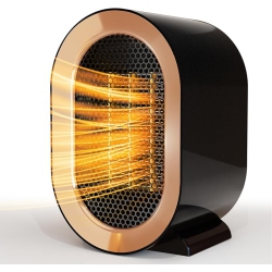 GENERIC Qqt Space Heater, 1200W Ptc Space Heater for Indoor Use, Quiet Desk Heater for Office, Energy-Saving Bathroom Heater, Tipping And Overheating