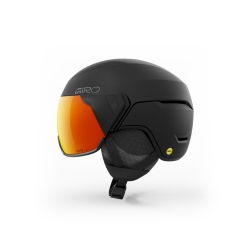 GIRO : Orbit Spherical : Matte Black/vivid Ember : M