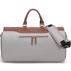 MEIDALE Carry On Garment Bags for Travel, Convertible Garment Duffel Bag With Shoulder Strap for Men Women- 2 In 1 Hanging Suitcase Suit Travel Bags