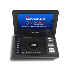 GREEN SCENIC Portable DVD Player \w 9.8-Inch Screen And Gaming Capabilities, 180° Rotation, Compatible \w DVD, Svcd, CD, CD-R/rw, Kodak Image CD