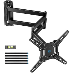 PIPISHELL Full-Motion Long-Arm Tv Wall Mount for 32-65 Inch Tvs Up to 110 Lbs, Max Vesa 400X400Mm, 37.4” Long Extension Corner Tv Mount, Swivel &