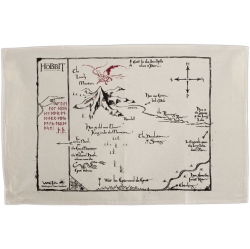 WETA WORKSHOP - The Hobbit - Thorin's Map (Tea Towel) [Special Products]