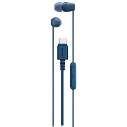 Sony IER-EX15C In-Ear Earbuds with USB-C Connector - Blue