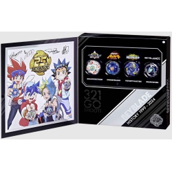 BEYBLADE 25Th Anniversary Accessory Box Set Exclusive - X Edition Sdcc