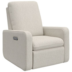 Graco Teddi Power Recliner Swivel Glider with USB Charging Port - Dune Basketweave