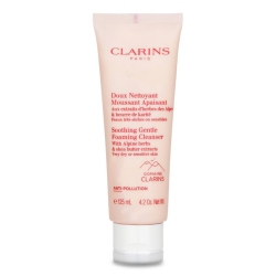 CLARINS Soothing Gentle Foaming Cleanser With Alpine Herbs & Shea Butter Extracts - Very Dry Or Sensitive Skin 125Ml/4.2OZ
