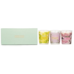 CARROLL &AMP CHAN 3 Votive Set: Sakura, Jasmine, Rose & Cranberry, Ginger Lily 3PCs