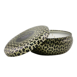 VOLUSPA 3 Wick Decorative Tin Candle - Suede Noir 340G/12OZ