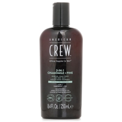 AMERICAN CREW 3-In-1 Chamomile + Pine Shampoo, Conditioner And Body Wash 250Ml/8.4OZ