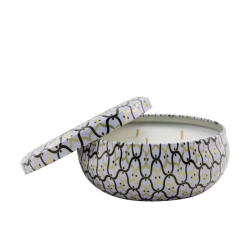 VOLUSPA 3 Wick Decorative Tin Candle - Gardenia Colonia 340G/12OZ