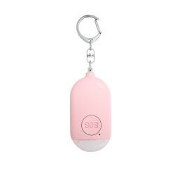 THE WAY Waterproof Small Self-Defense Keychain Alarm \w Rechargeable 130Db Sos Led Light for Emergency Safety for Men, Women, Children, And Elderly