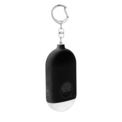 THE WAY Waterproof Small Self-Defense Keychain Alarm \w Rechargeable 130Db Sos Led Light for Emergency Safety for Men, Women, Children, And Elderly