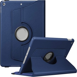 TASNIM Rotating Case for Ipad Air 13-Inch (M3) 2025 / (M2) 2024-360 Degree Swiveling Protective Stand Cover Auto Sleep/wake (Blue)