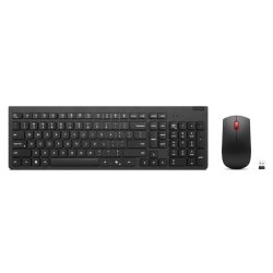 LENOVO Essential Wireless Combo Keyboard & Mouse Gen2 Ai - Ca English In Black