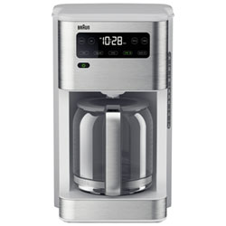 Braun PureFlavor Coffee Maker - 14-Cup - Stainless Steel/Black