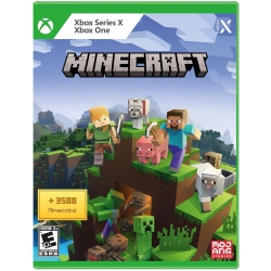 MICROSOFT Minecraft + 3500 Coins for Xbox One And Xbox Series X [Videogames]