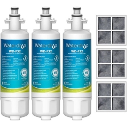 WATERDROP Adq36006101 Replacement for Lg® Lt700P® Refrigerator Water Filter, Kenmore® 9690, 469690