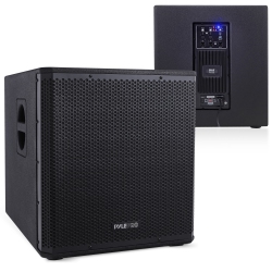 PYLE 3000W 15" Powered Subwoofer, Dsp, Loud Bass, Pole Mount, Handles, for Home Theater, Pro Dj, With Digital Signal Processor