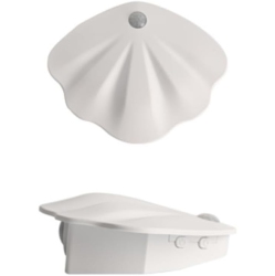 CHSSHA00 Led Smart Sensor Night Light Shell Induction Motion Sensor USB Rechargeable Dimmable Bedroom Cabinet Wall Lamp